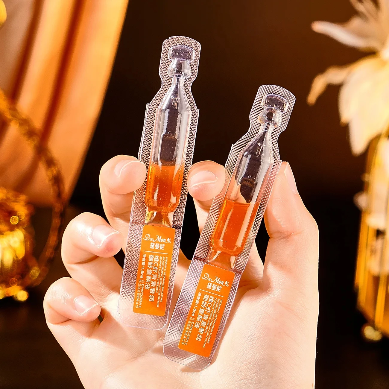 30pcs Korean Astaxanthin Hyaluronic Acid Facial Essence Kit Collagen Moisturizing Rejuvenation Vitamin C Skin Care Beauty Health