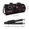 Blacks Girl Pinks Group K-Pop Gym Bag Portable Sports Bags with Shoes Swimming Design Handbag Funny Fitness Bag For Men Women 3