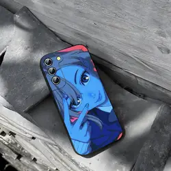 Custodia per telefono protettiva Dandadan in stile anime vibrante