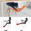 Creative Foot Hammock Portable Office Table Hanging Feetrest Pad Foldable Lazy Rest Foot Mat Universal Feet Pad Accessories 4