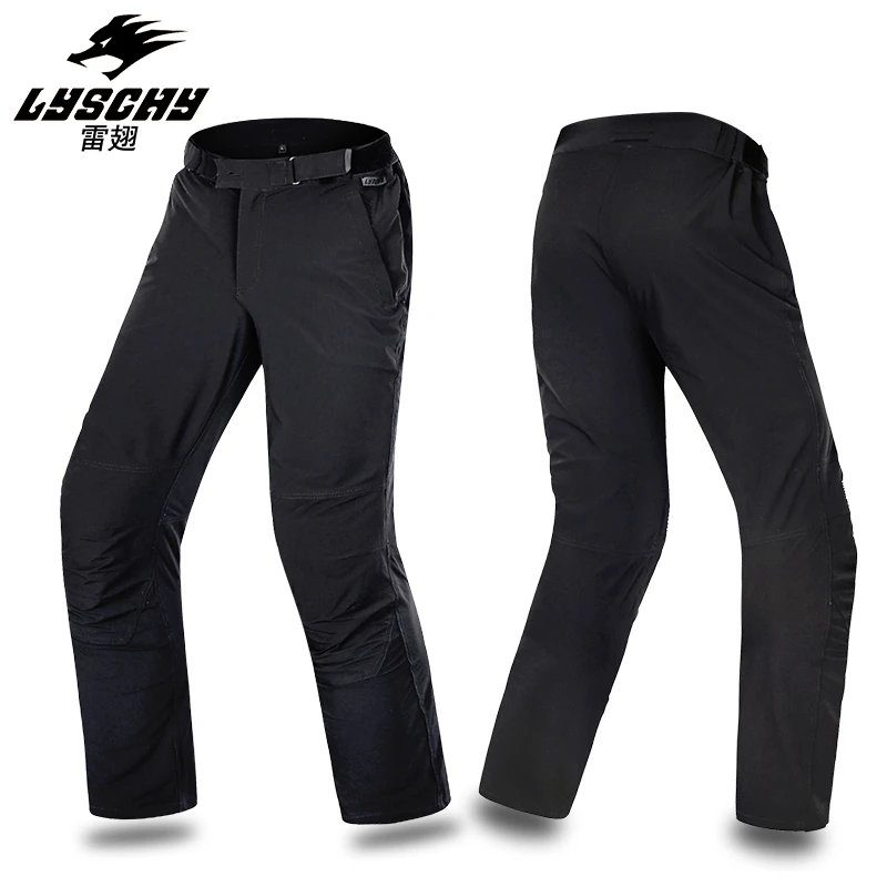 LYSCHY motorcycle summer riding pants anti fall breathable elastic