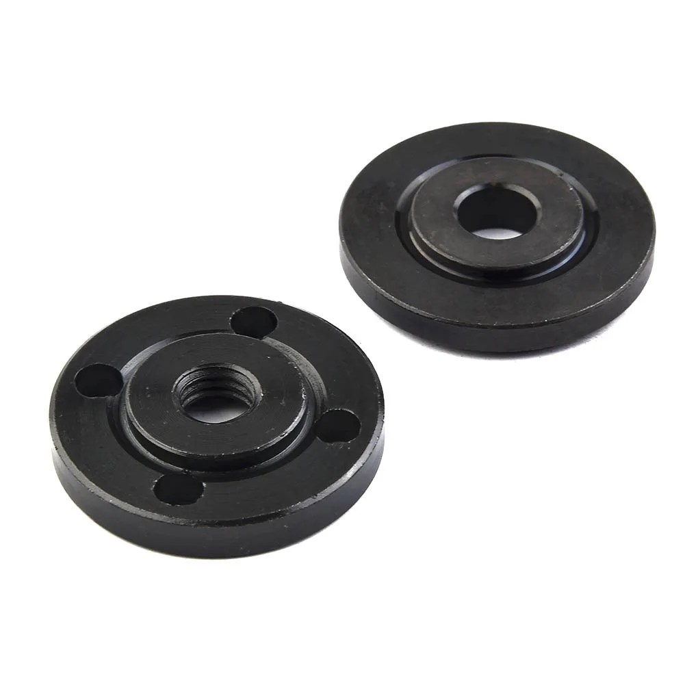 1Pair Of Electric Angle Grinder Accessories For Cutting Disc Thread Replacement Angle Grinder Inner Outer Flange Nut Set Tools