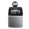 HZB-20 Ice Maker Electric Commercial Tea Shop 25kg Square Mini Ice Maker Household Desktop Automatic Ice Maker 220V 120W 3