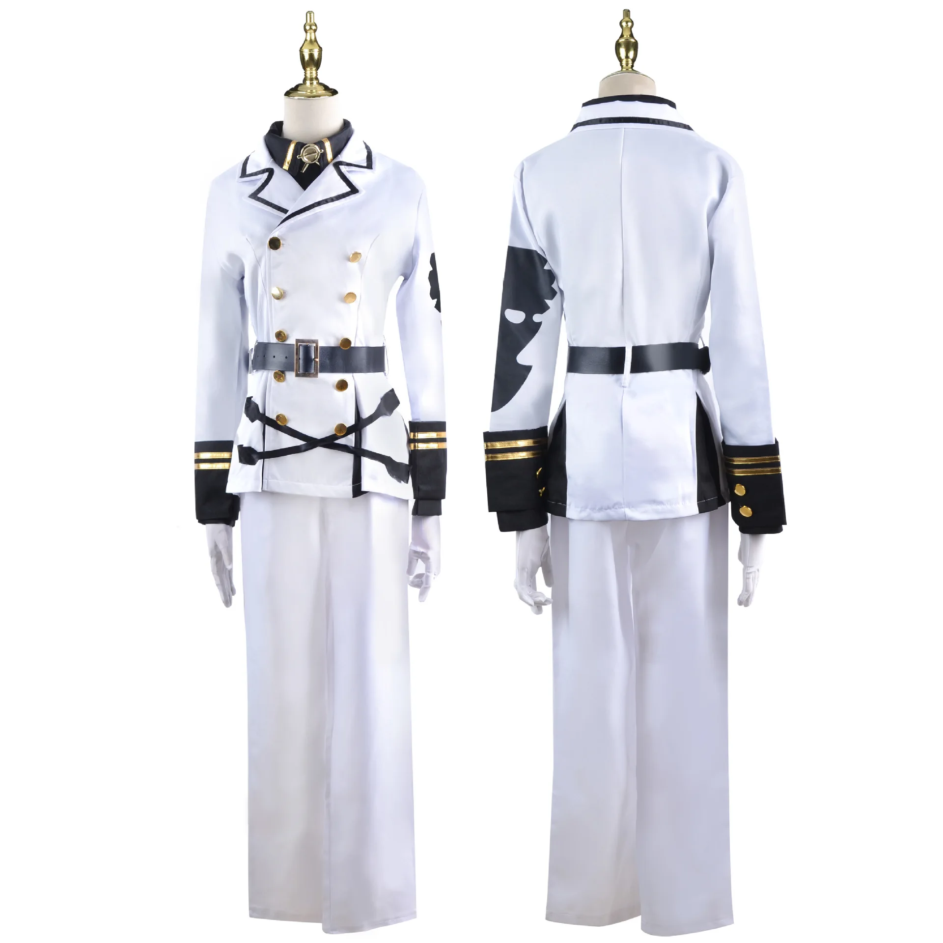 Seraph of the End Yuichiro Hyakuya Imperial Army Uniform Cosplay Costume