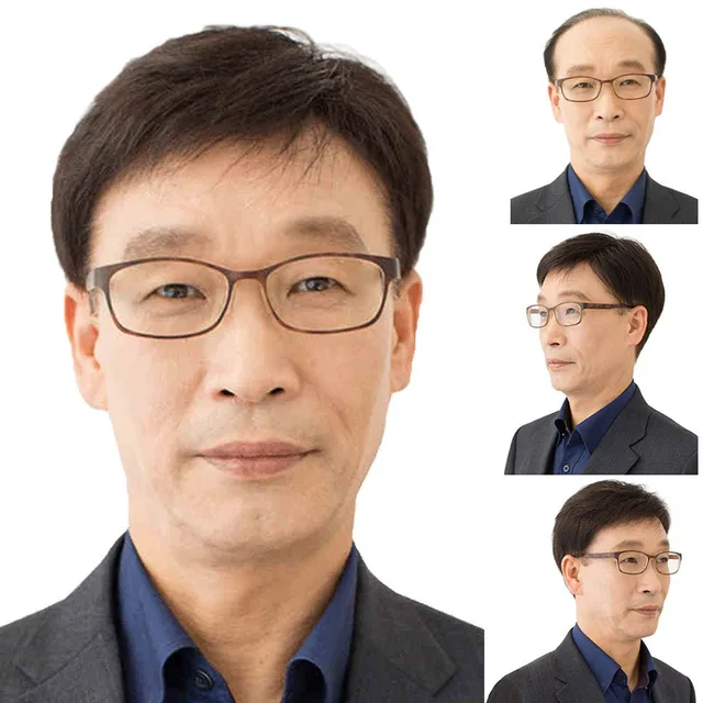 Short Natural Black Straight Human Hair Wig For Less Or No hair Male Men Comfortable And Breathable Silk Top Wigs Average Size 1