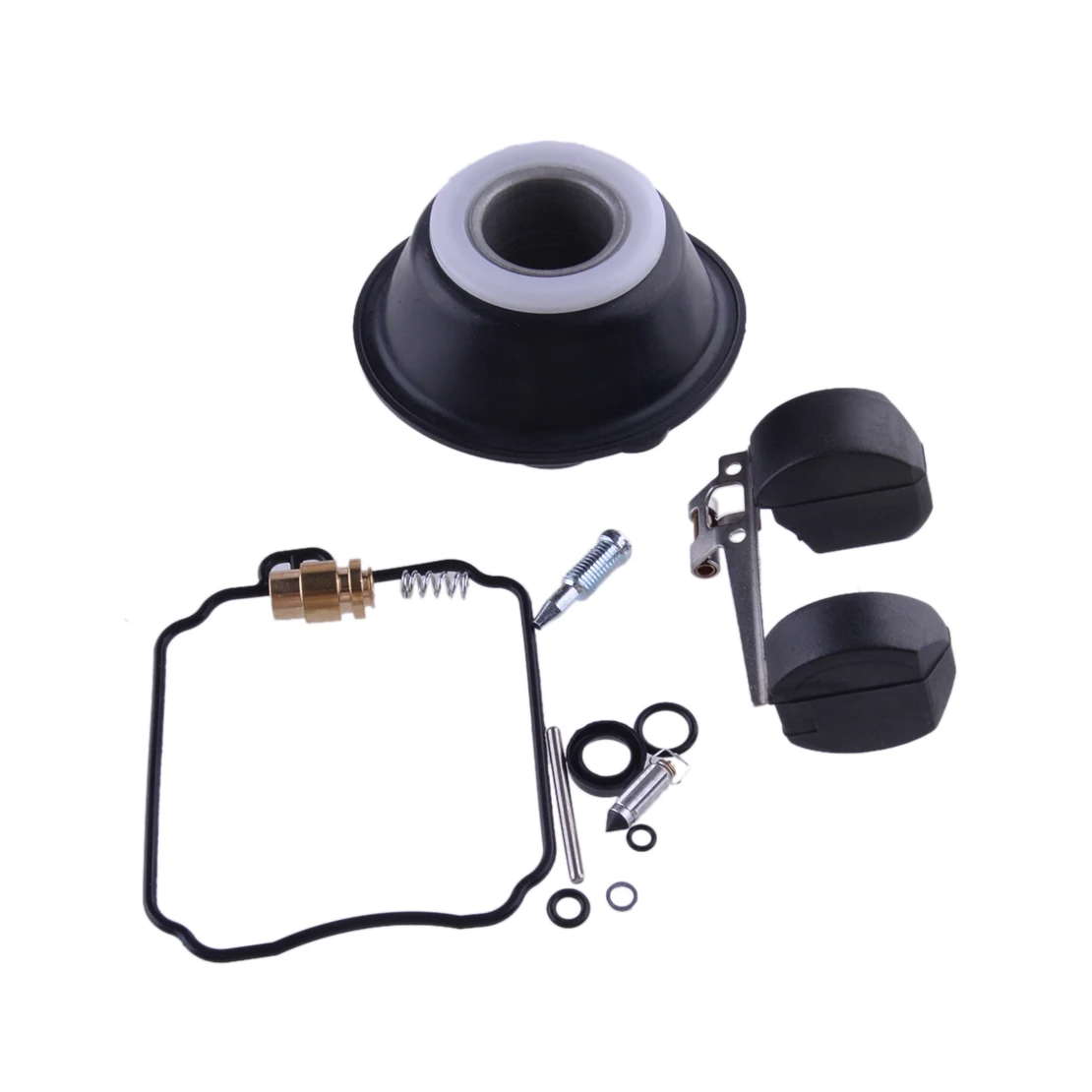 1 Set Motorcycle Carburetor Carb Plunger Diaphragm Repair Rebuild Kit Fit For Yamaha V-Star Virago 250 Route 66 Xv250 Xvs650