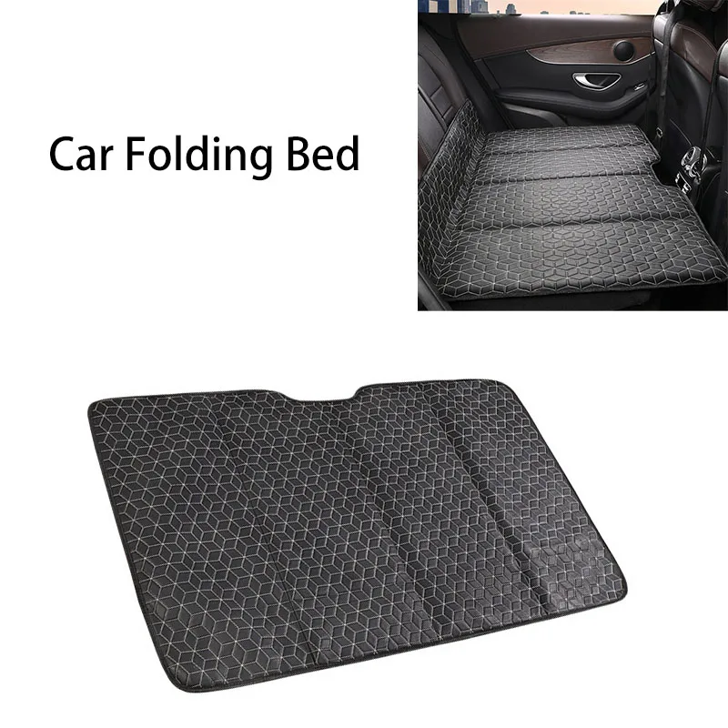 Car Back Seat Car Travel Bed Non-inflatable Folding Bed Portable SUV Mattress Universal Travel Mattress Office Rest