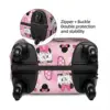 Mickey Minnie Mouse Print Suitcase Cover Mickey Mouse Animal Cartoon Useful Travel Protector Luggage Supplies Holiday 3