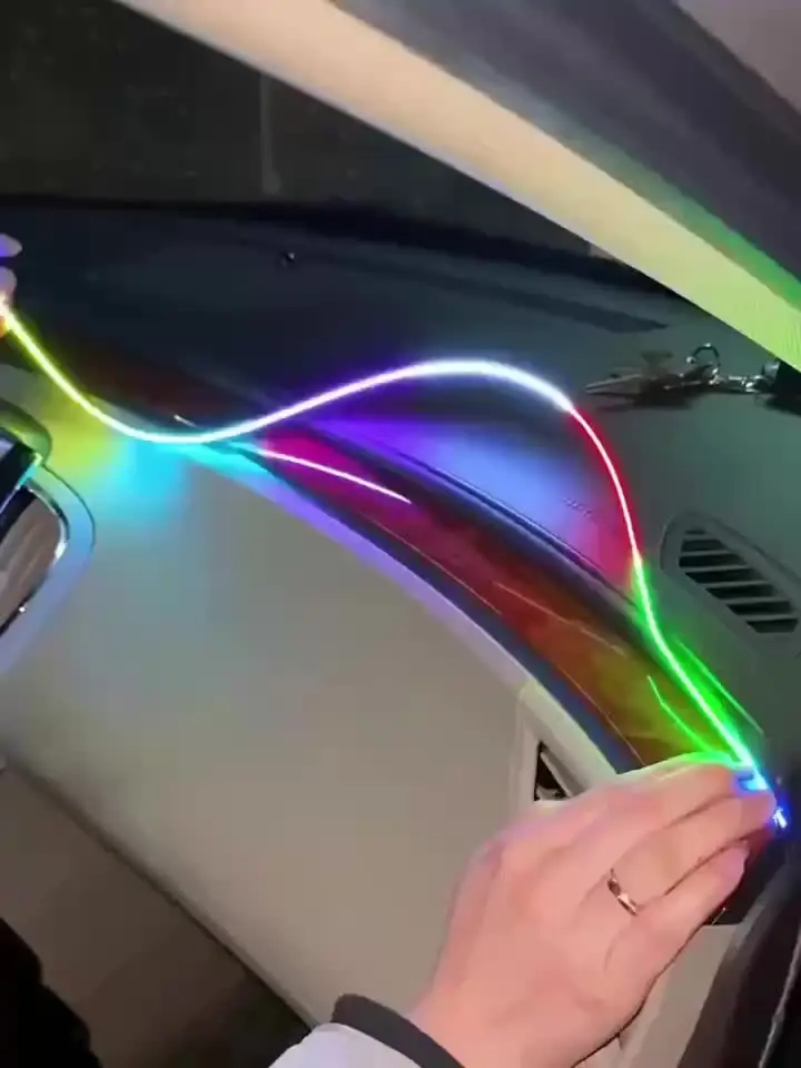 Автомобильная акриловая симфония 110 см окружающая Атмосфера RGB автомобильная