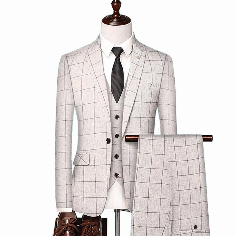 Men Suit 3 Pieces Set mens suit