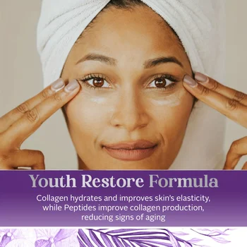 Eye Cream (Collagen & Peptides) Rejuvenates Plumps and Hydrates for A More Youthful Look - Thumbnail 2