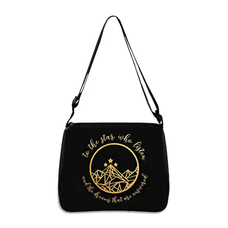 Women Crossbody Bags Handbag Night Court Shoulder Bag Travel SJM City of Starlight Bookish Messenger Bag women messenger bag