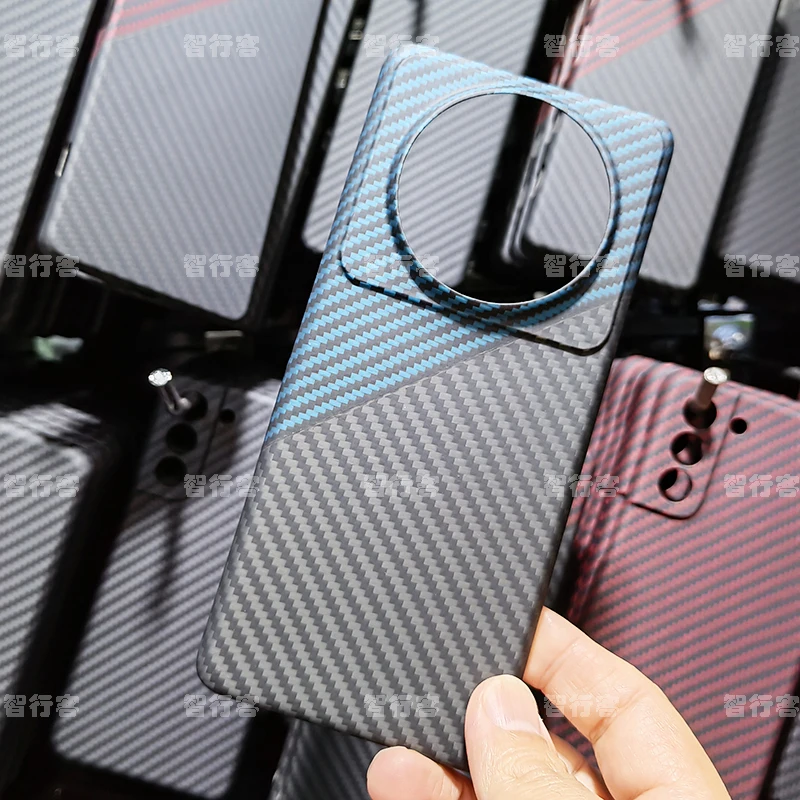 

Чехол из углеродного волокна для телефона xiaomi 12S ультралегкий тонкий высокопрочный защитный чехол из арамидного волокна
