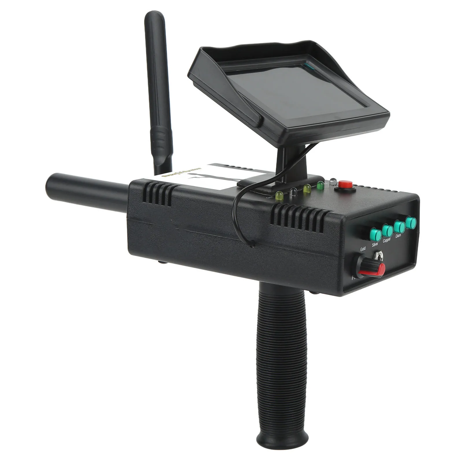 AC100-240V Gold Detector ABS Housing Sensitive Stable Quick Scanning Treasure Finder for Gold Silver Copper