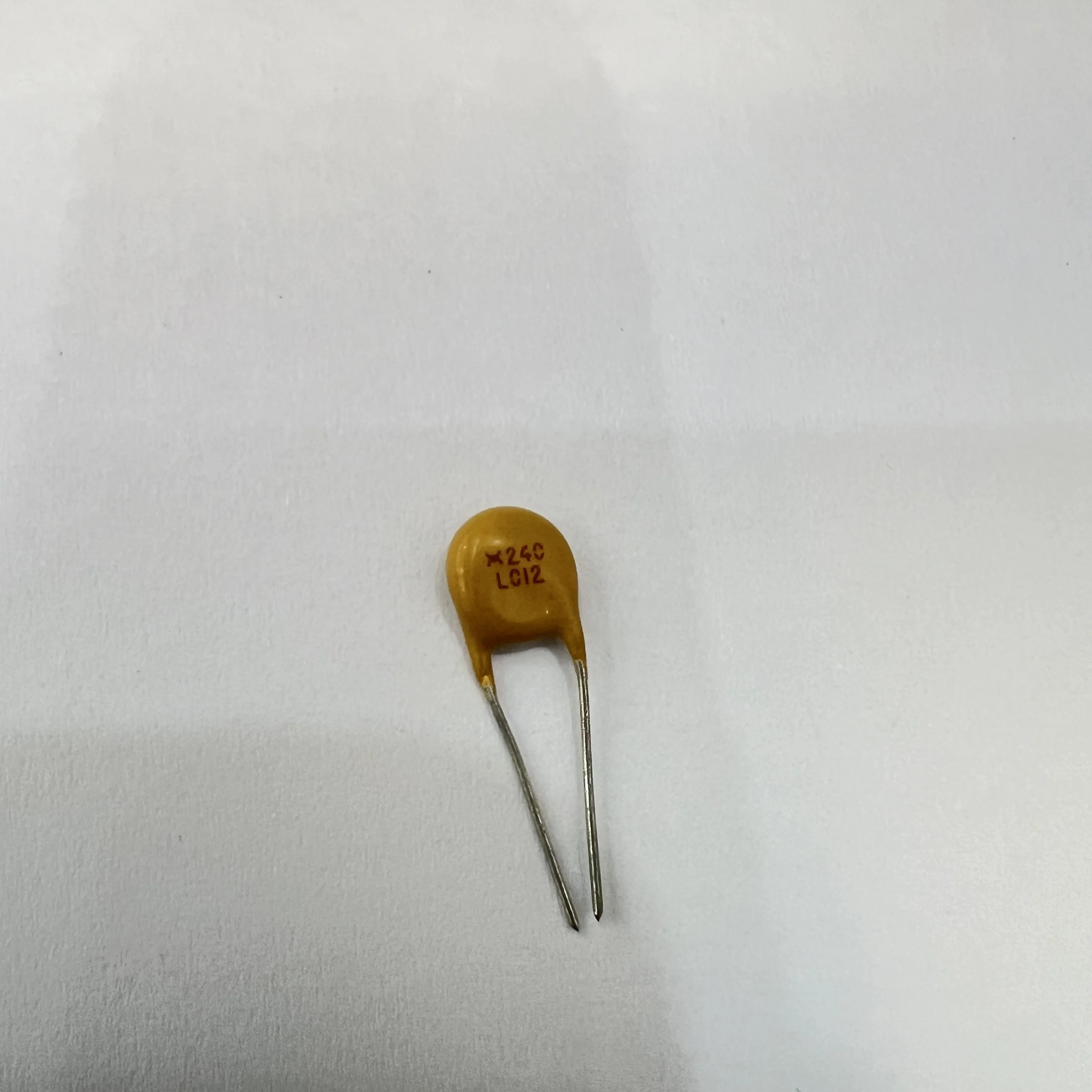 Polymeric PTC Resettable Fuse 240V (265V Int) 120 mA Ih Through Hole Radial, Disc LVR012