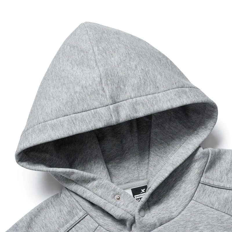 Xtep Pullover Sweater Men and Women Winter Hooded Hoodie 876427930005