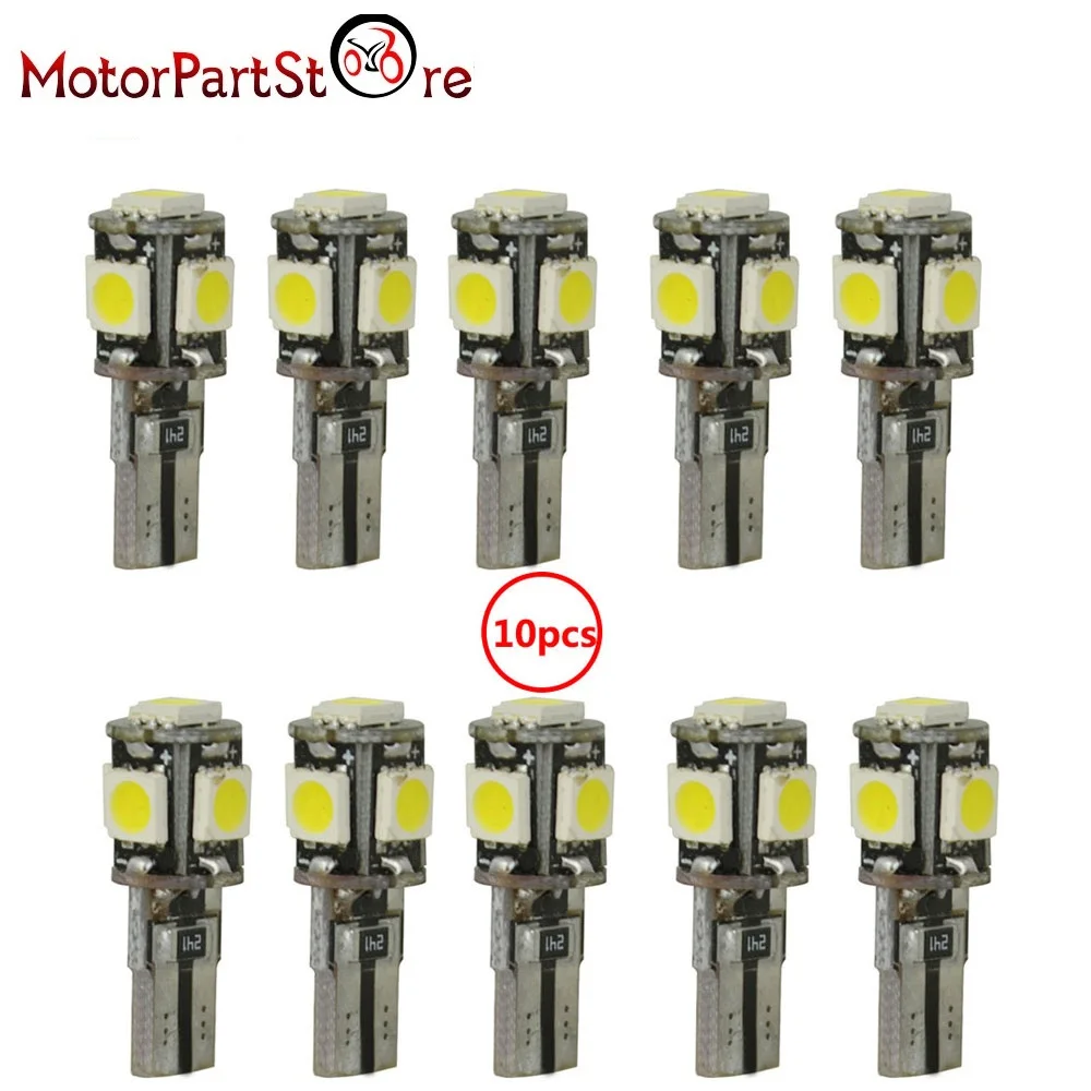 

10 x T10 лампочка с Canbus 12 в 5050 5 smd 6000K 5W5 W5W