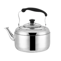 Stainless Steel Kettle Thick Sound Large Capacity for Induction Cooker Gas Stove 4L5L6L Camping Kitchen 1
