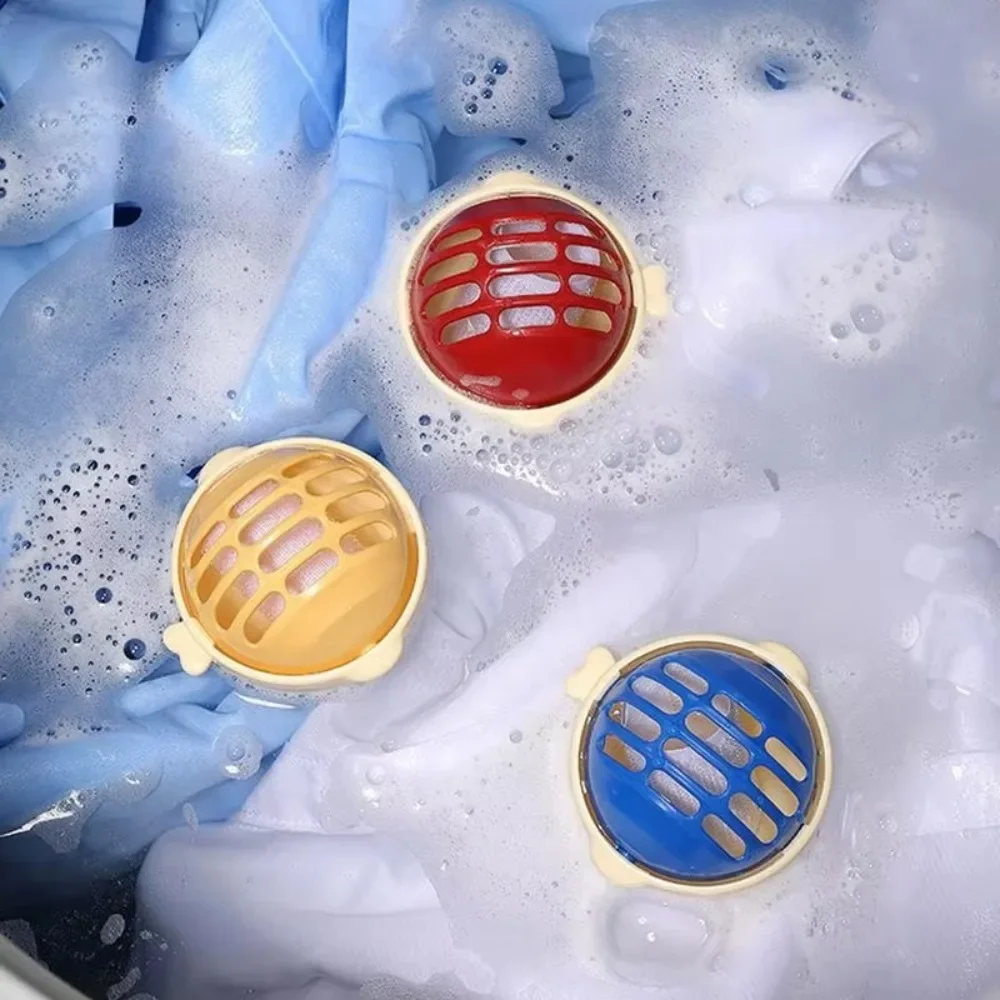 3/10 Pcs New Reusable Laundry Cleaning Ball Anti-tangle Useful Washing Machine Filter Lightweight Laundry Ball