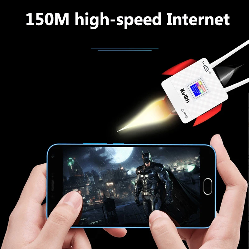 Рисунок 2 - Марш рутизатор KuWFi 4G LTE