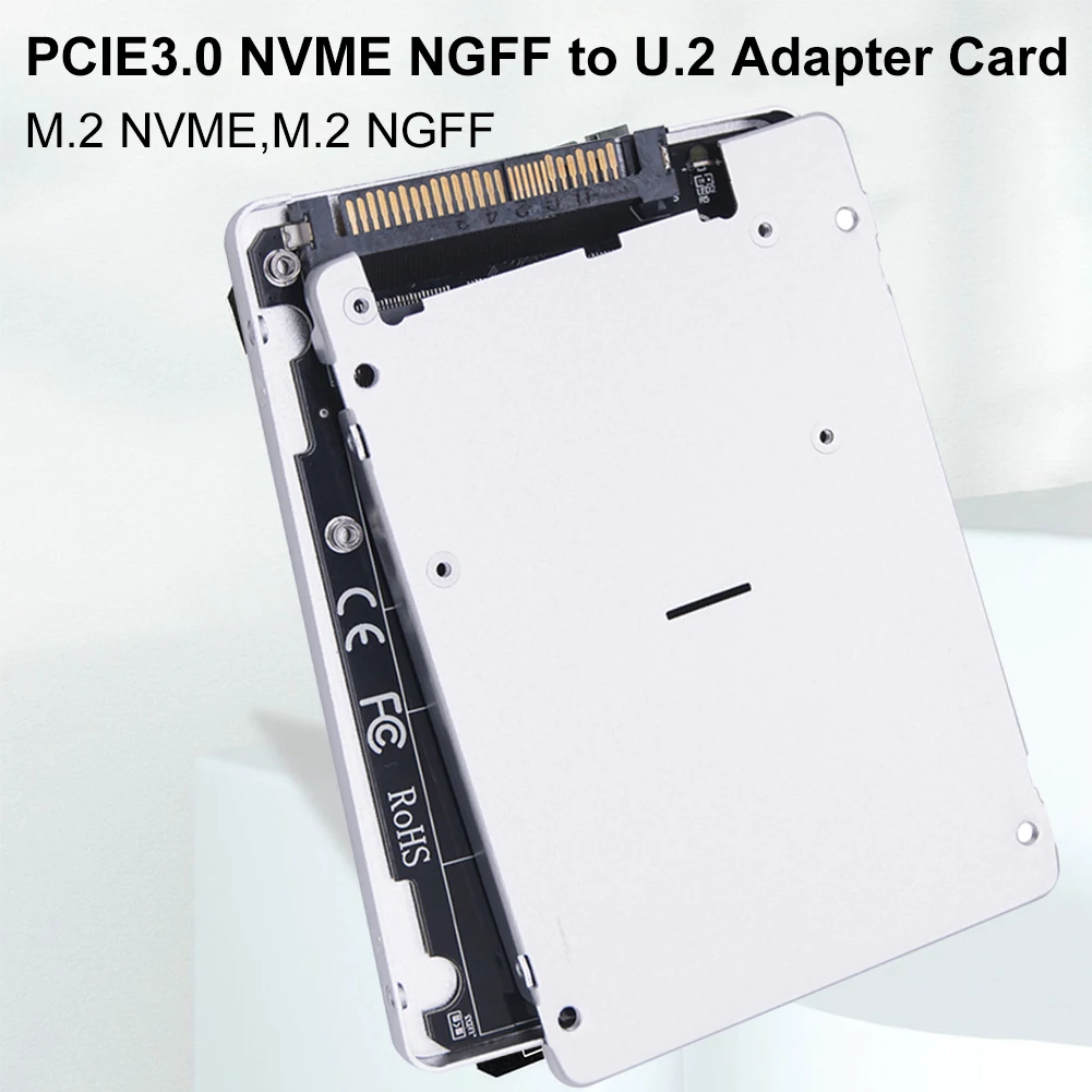 M.2 SSD에서 U.2 어댑터 카드로 변환 32Gbps M.2 NVMe SATA-Bus NGFF SSD에서 PCI-e U.2 어댑터로 변환 32Gbps PC-E3.0X4 데스크탑 컴퓨터용