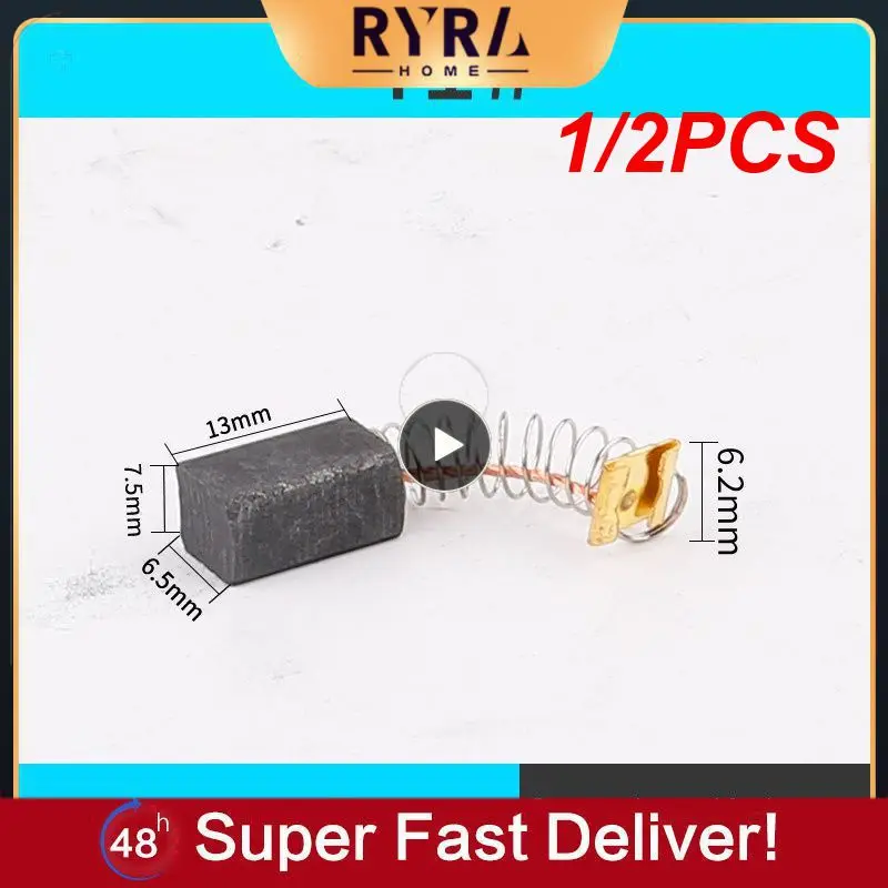 

1/2PCS High Carbon Steel Angle Grinder High Hardness Electric Carbon Brush Replacement Polishing Power Tool Various Size