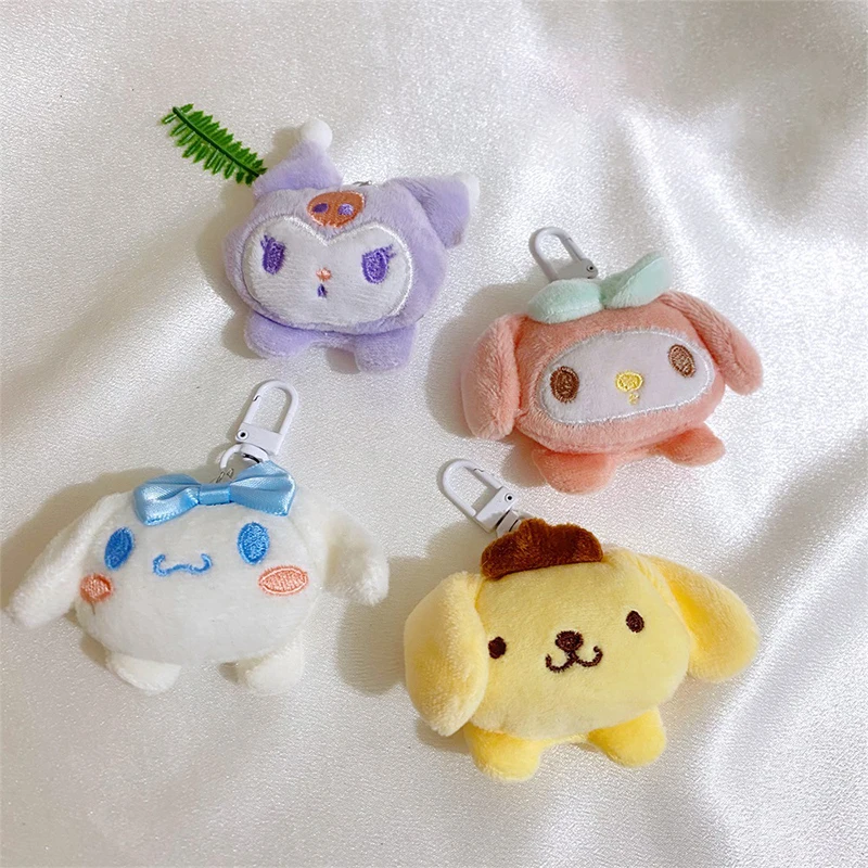 

Sanrio плюшевая искусственная сумка Hello Kitty искусственная аниме мягкая искусственная Мелодия коричная Милая кошелек игрушка для девочки