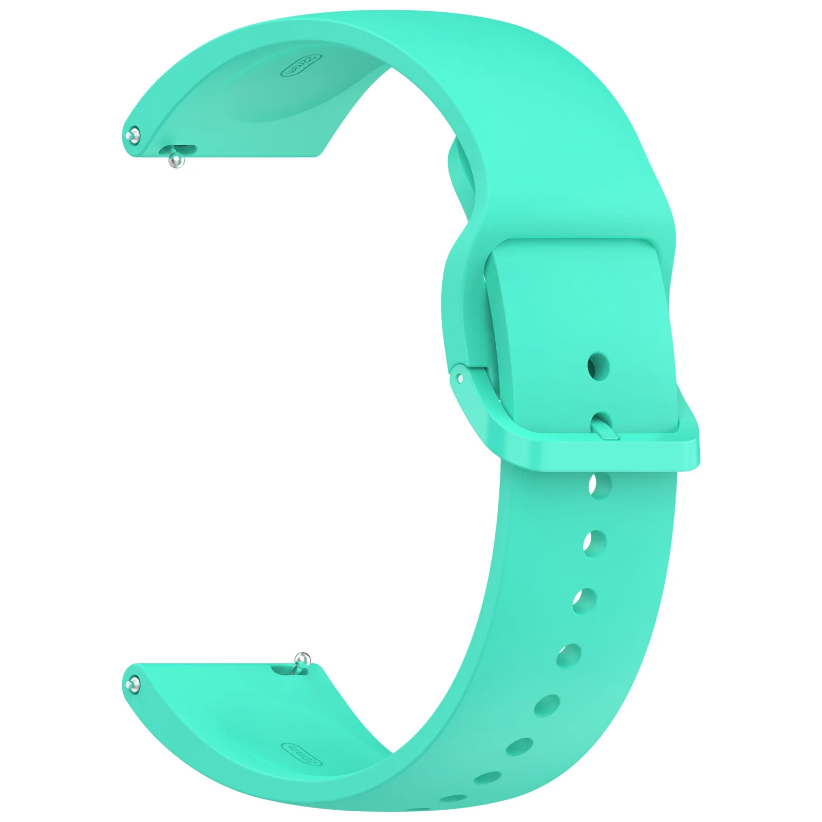 Premium 22mm Silicone Smart Watch Strap - Breathable Wristband Bracelet Accessory