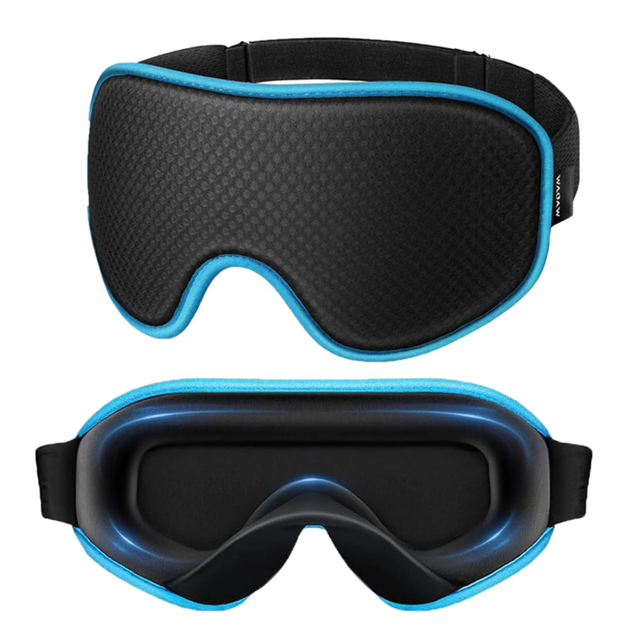 Luxurious 3D Weighted Blackout Sleep Mask for Ultimate Comfort