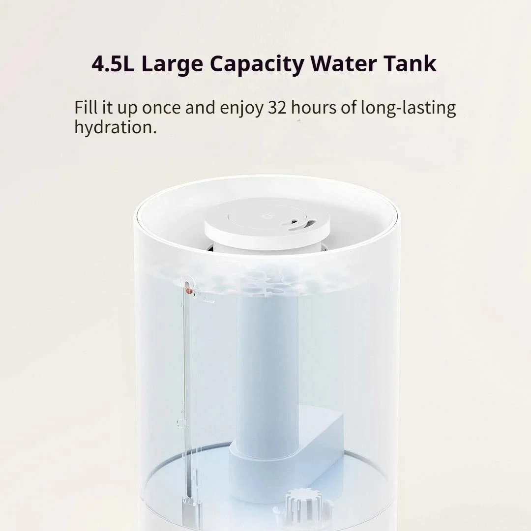 MIJIA Humidifier 3 350ml Humidification 4.5LLarge Capacity Exquisite Mist Maker Add Water Home Humidity Control Low Sound 4