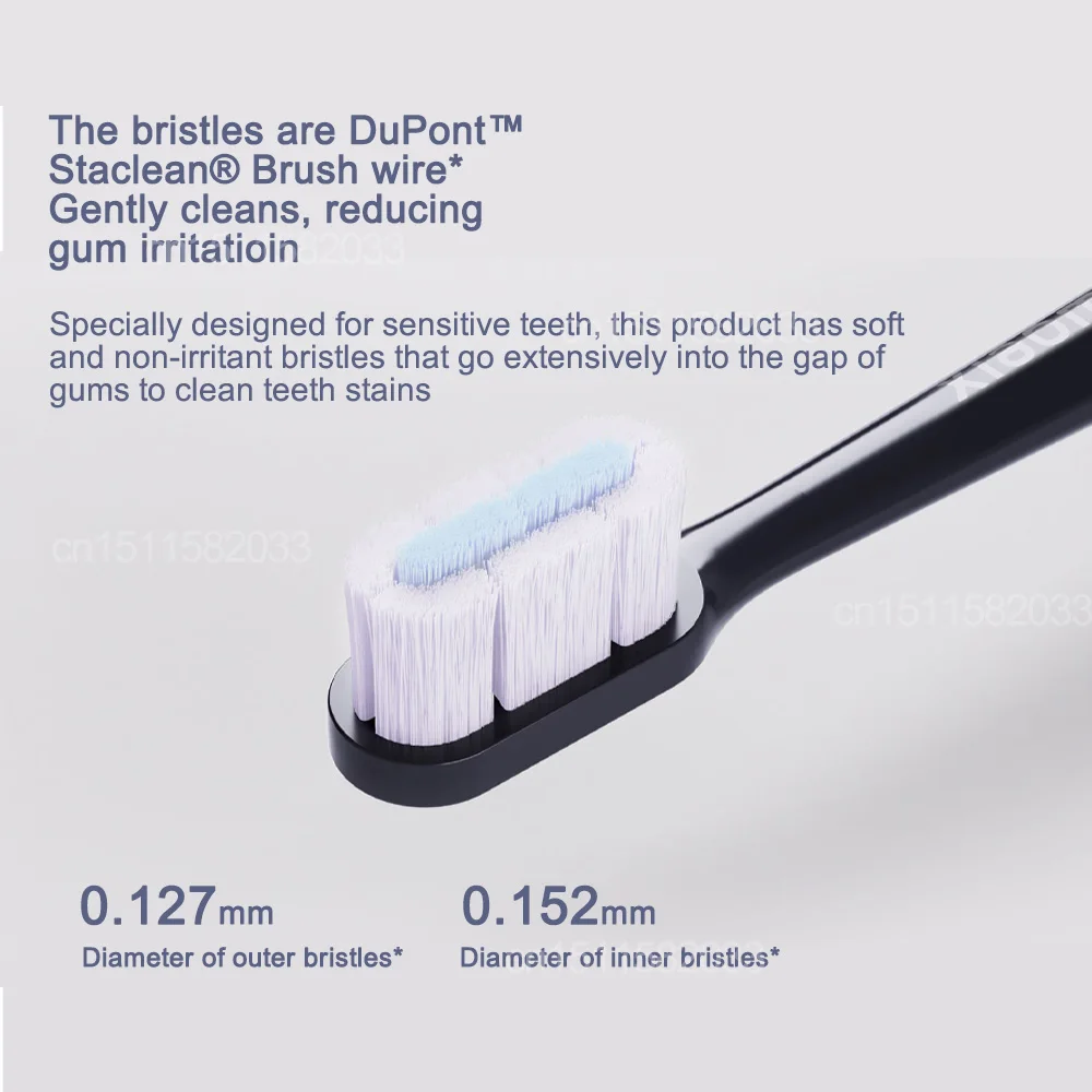 XIAOMI MIJIA T700 electric toothbrush 360&deg; Wireless Charging 3 Modes Ultrasonic Electric Toothbrushes With 2 Brush Heads