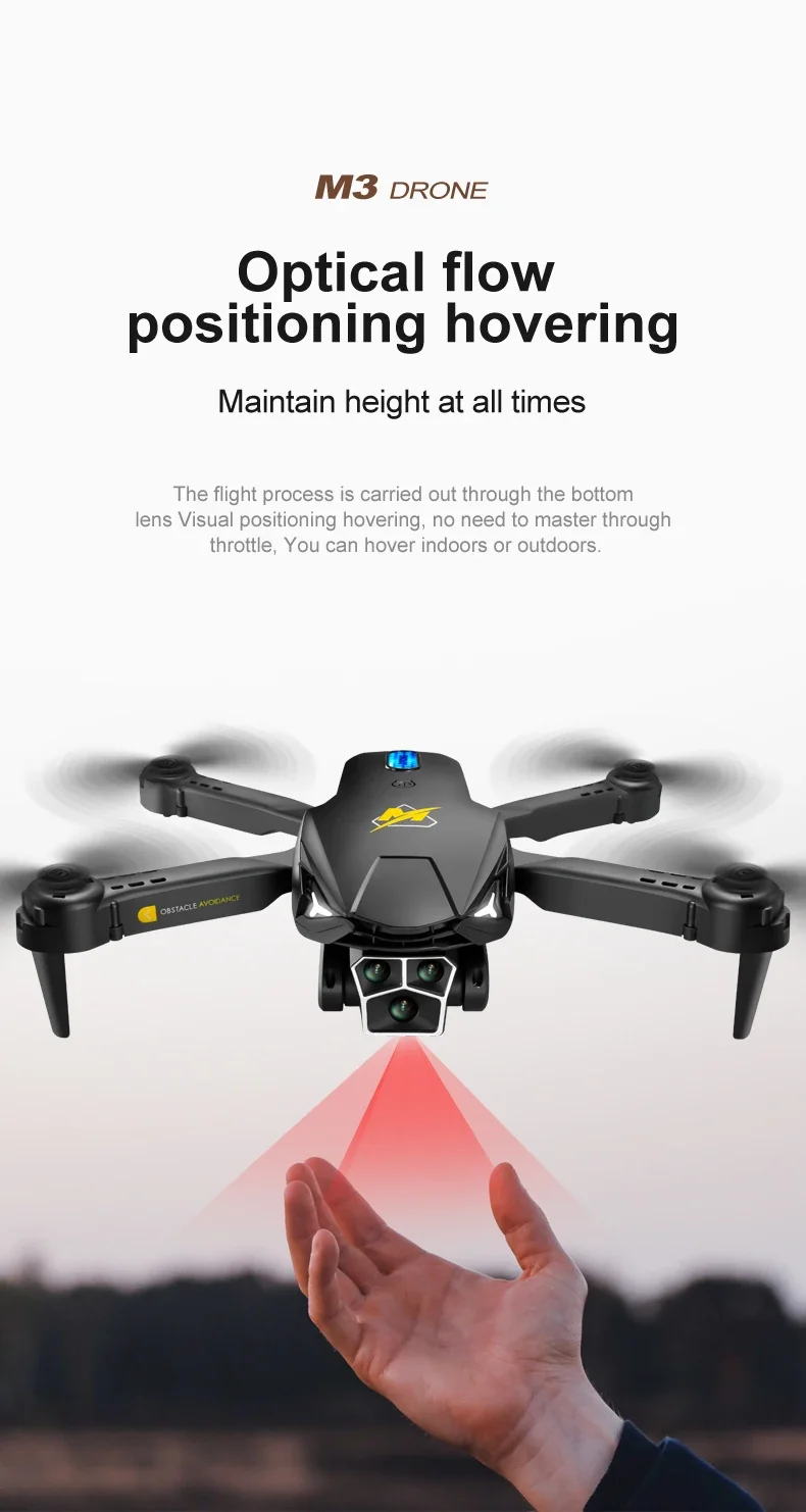 Xiaomi MIJIA M3 PRO Drone 8K Three Camera Aerial Photography Aircraft Omnidirectional Obstacle Avoidance Brushless Motor 10000M
