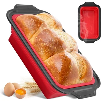 Reinforced Silicone Loaf Pan 1
