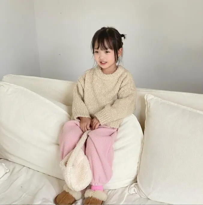 여아 남아 니트 스웨터, 겨울 풀 슬리브 패션 키즈 풀오버 스웨터, 1-7 세, EE777, 2022 년 신상품