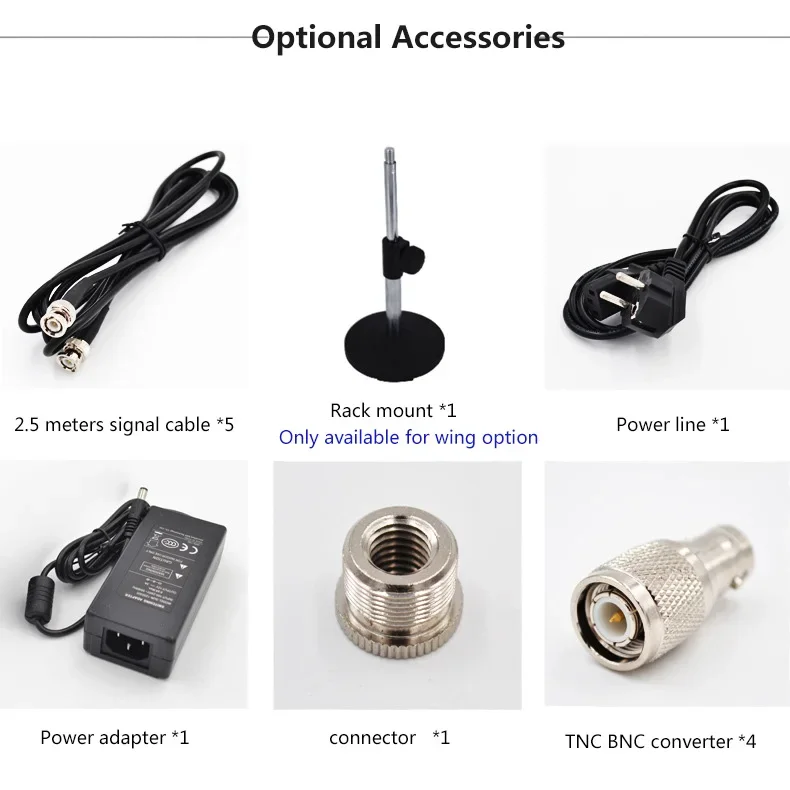 AC3 Antenna Combiner PSU & Rack Kit for EW300 IEM G3 G4 Systems In-Ear Monitoring 470-900MHZ Active Antenna Combiner Splitter