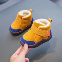 Toddler Baby Boots Winter Boys Girl Warm Baby Snow Shoes Plush Soft Bottom Infant Shoes Newborn Baby Outdoor Sneakers Kids Boots 3