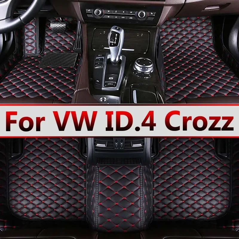 

Автомобильные коврики для Фольксваген ID.4 Crozz 2021, оригинальные автомобильные накладки на ножки, интерьерные аксессуары