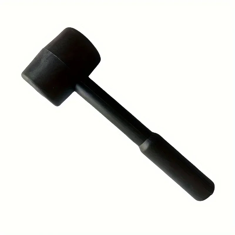 Black rubber mallet - durable and versatile tool for DIY, home repair and industrial use, perfect for gift ideas hammer