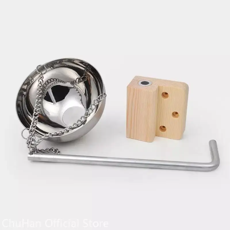 ChuHan 12/20cm Sauna Aromatherapy Oil Bowl Sauna Aroma Cup Bowl Stainless Steel Essential Oil Holder Sauna Steam Room Accessorie 3
