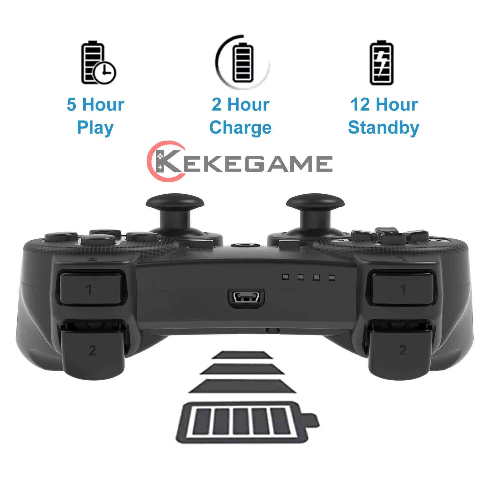 PS 3 е  Ʈѷ,    USB  ̺ , 6 