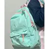 Miyagawa Colored Contrast Backpack High School Students Schoolbag 2024 New Female Causal Large Capacity Backpacks 3