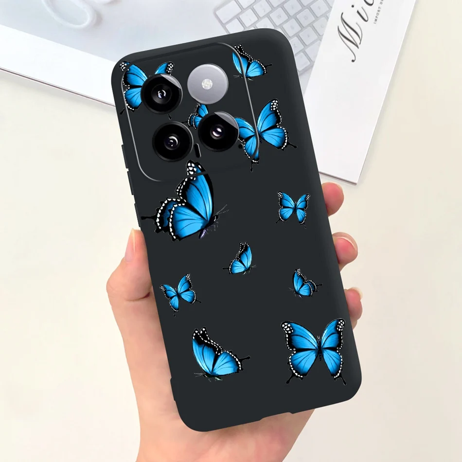 Sunflower Pattern Candy Color Soft Silicone Back Cover