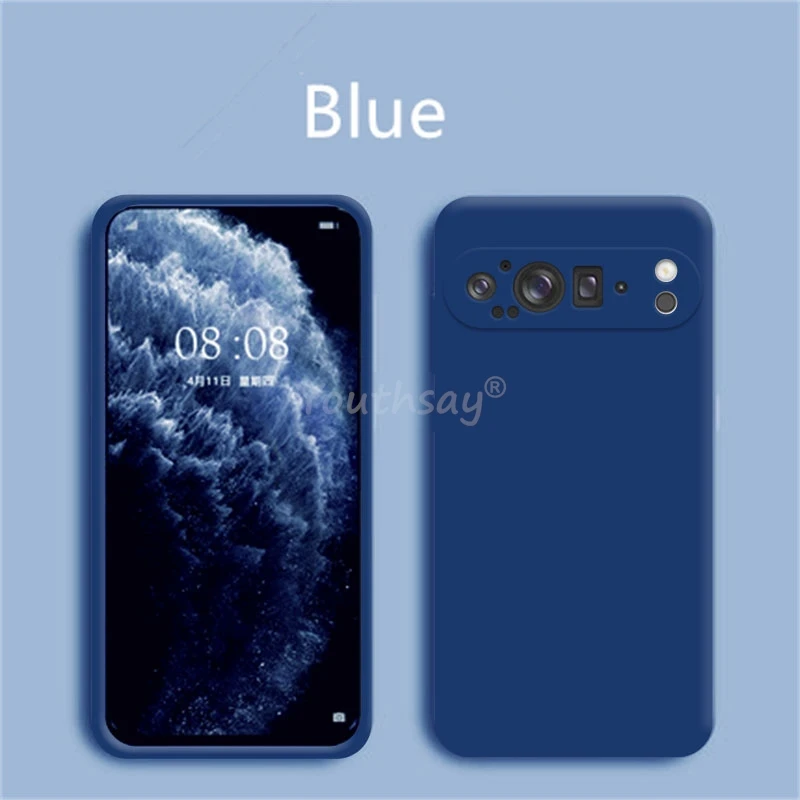 Premium Liquid Silicone Phone Case - Soft TPU Rubber Protector Cover