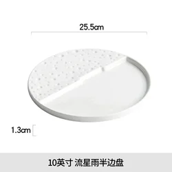 Elegant Ceramic Tableware and Decorative Dining Plates Set (10 English)