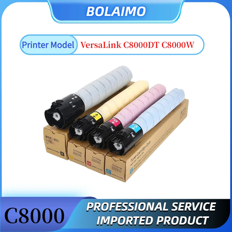 C8000 Toner Cartridge For Xerox VersaLink C8000DT C8000W Compatible Japan Copier Toner 1PCS
