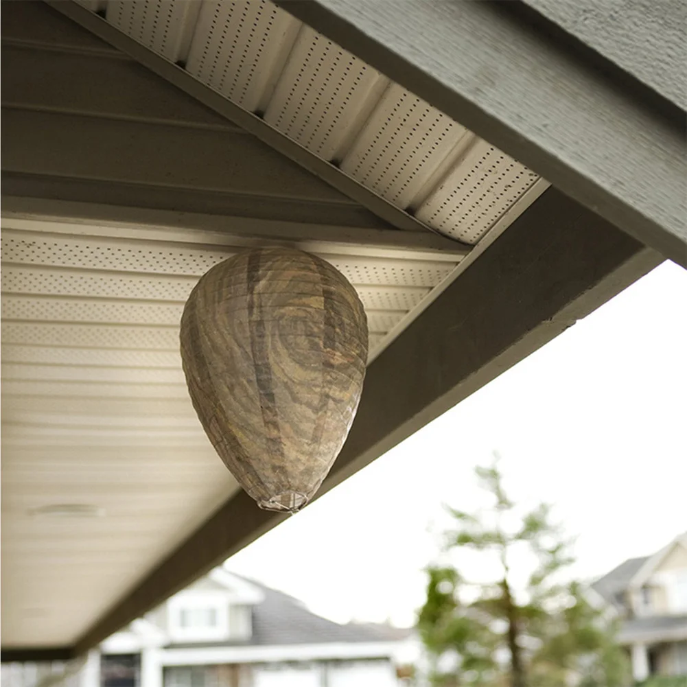 2Pcs-Outdoor-Simulated-Wasp-Nests-Hanging-Fake-Wasp-Nest-Decoy-Paper-Lanterns-Deterrent-For-Wasps-Hornet.jpeg 2Db Kültéri Szimulált Darázsfészek Lógó Hamis Darázs -Fészek Depoy Papír Lámpák Elrettentő Eszköze A Darázsok Hornet Kertészeti Szerszámához Bbq -Hoz - Image 2