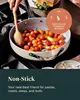 Pan with Lid (4.5 qt, 11.8") - Non Toxic,  Free - Oven Safe & Compatible with All 4