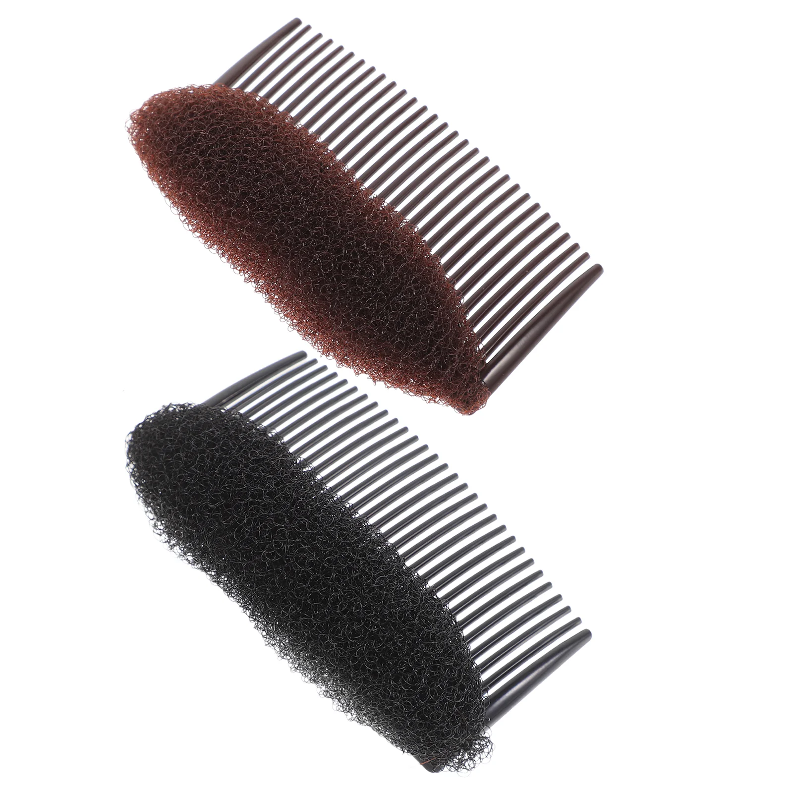 4 Pcs Volume Insert Hair Comb Clips for Bun Maker Korean Style Topper Accessories Safe Material Lasting Use Hairstyle