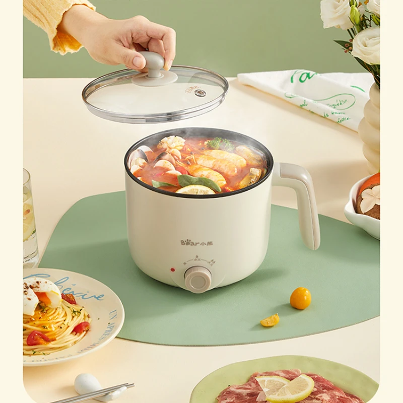 Caldron Elettrico Piccolo Mini Hot Pot Noodle Istantaneo Padella Antiaderente Per Uso Domestico Multifunzionale Piccola Pentola Elettrica Panelas Tapi