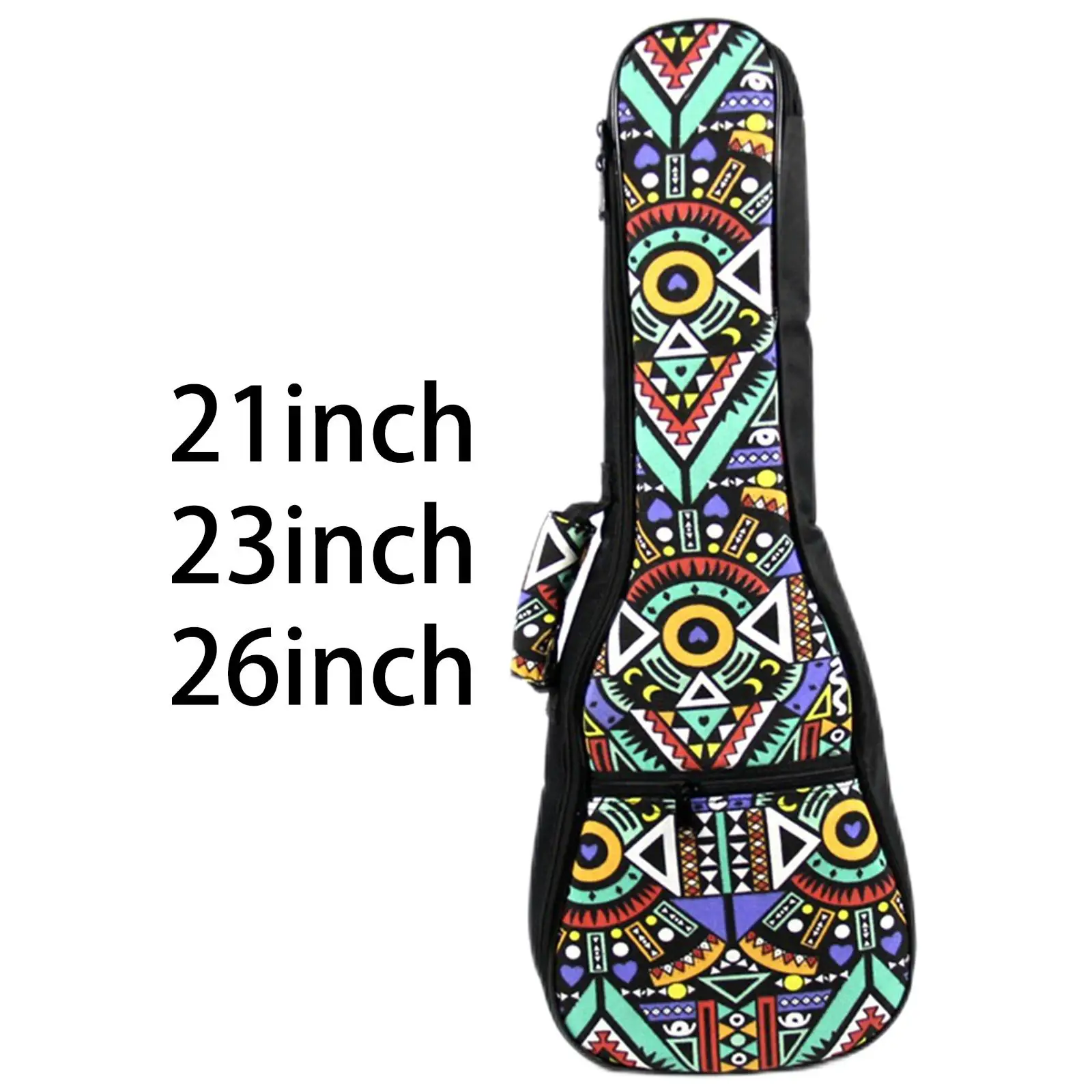 Portable Ukulele Case Gig Bag Padding Professional Oxford Cloth Waterproof with Adjustable Straps Shockproof Soft for Concert ukulele case